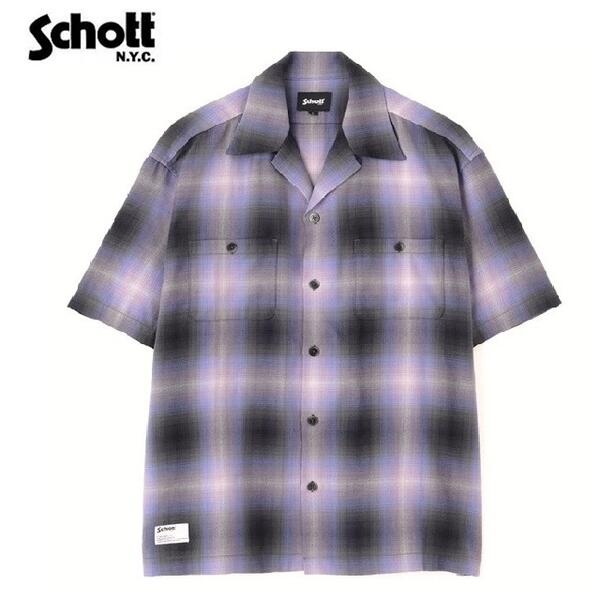 楽天市場】schott ショット（柄チェック）（トップス｜メンズ