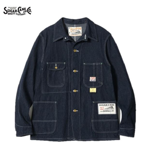SUGAR CANE(2024) 11󥹥֥롼ǥ˥(㥱å)11oz. BLUE DENIM WORK COAT SC15655ʥ...