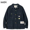 SUGAR CANE(2024) 11オンスブルーデニムワークコート(ワークジャケット)11oz. BLUE DENIM WORK COAT SC15655(シ...