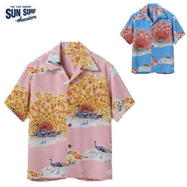 SUN SURFPIKAKEץץȥ졼ϥ磻󥷥(ϥ) S/S RAYON HAWAIIAN SHIRT SS39...