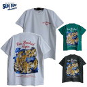 SUNSURF「ONE HUNDRED TIGERS」百虎柄バックプリントTシャツ SS79162 S/S T-SHIRT （サンサーフ）MADE IN U.S.A.米国製