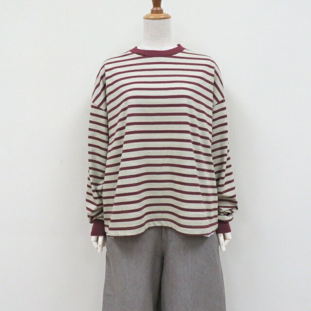 Veritecoeur タココットンボーダーロングスリーブ taco cotton（長袖Tシャツ・カットソー） VCC-509ヴ..