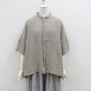 Vlas Blomme13116044Washed 60/1 Linen ChVc(X u) MADE IN JAPAN({)