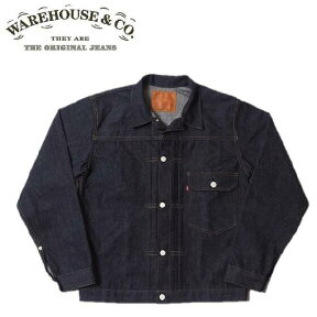 WAREHOUSE Lot 2001XX 1ST TYPE 13.5ozデニムジャケット(ジージャン)ファーストモデル WHJA-21SS011（ウエアハウス）WARE HOUSE【ウェアハウス】