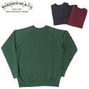 WAREHOUSE Lot.409 (無地)ラグランスウェット Raglan Sweat WHSW-23AW026（ウエアハウス）WARE HOUSE【ウェアハウス】