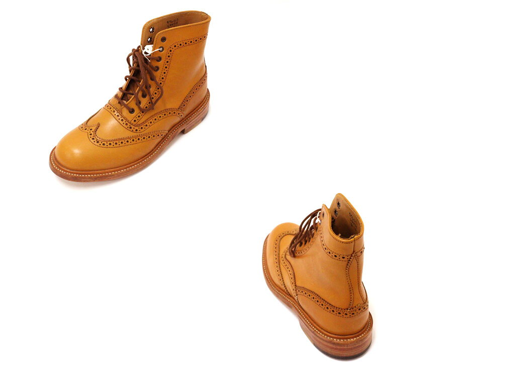 CANSASS jeansの●Tricker's　【トリッカーズ】　※クーポン利用不可※　展示品　アウトレット商品　キズあり　ウイングチップカントリーブーツ　L6439｜アングル2