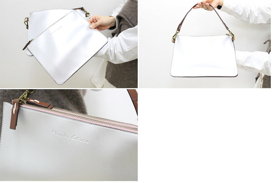 CANSASS jeansの●MANILA　GRACE【マニラグレース】　FELICA　BAG　フェリカバッグ　リバーシブル　ショルダーバッグ　旅行バッグ　バッグインバッグ　ポシェット付き　ハンドバッグ　トートバッグ　I9WB001EW｜アングル3