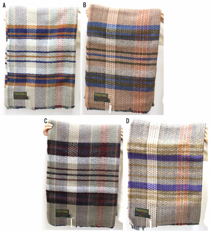 TWEEDMILL 【ツイードミル】 Recycled Wool Rug リサイクルウールラグ PICNIC RUG