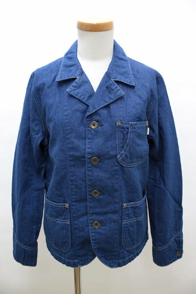 Rakuten - ●Johnbull　【ジョンブル】　B品　肩色焼け　写真有り　インディゴデニムカバーオール　AL814