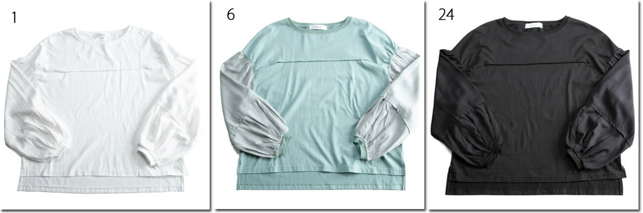 乐天商城 - ●antgauge　【アントゲージ】　ブラウス袖Tシャツ　D1175