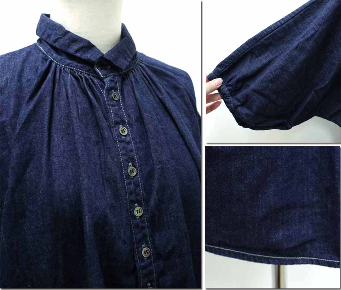 ●（Rakupon対象外）Brocante【ブロカント】グランシャツ　36-078E　36-0078E cansass-10019719 CANSASS jeans サンプル画像3