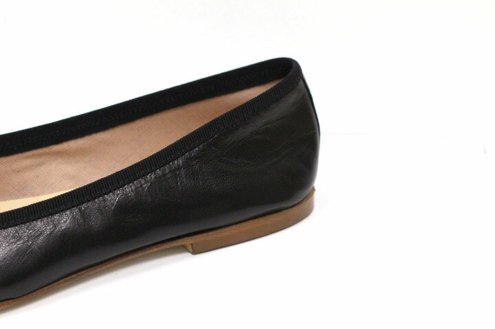 ●FABIO　RUSCONI　【ファビオルスコーニ】レザーバレエシューズ　フラットパンプス　S-4800