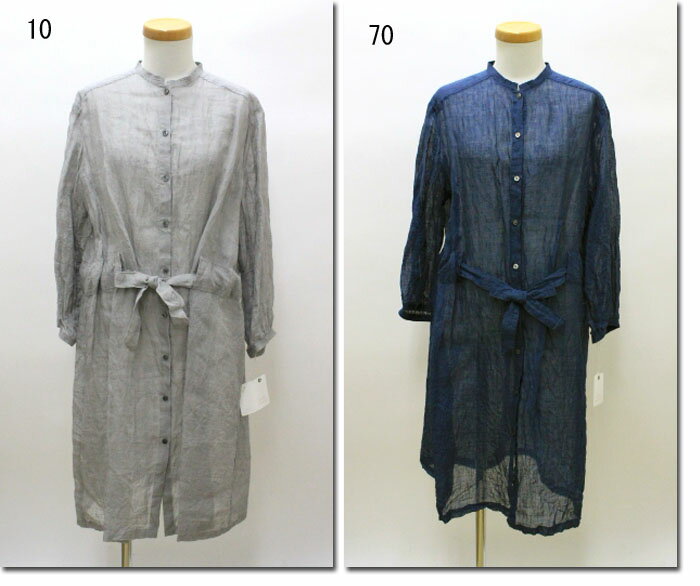 ●ina　【イナ】　後ギャザー共ベルト付コート　172140