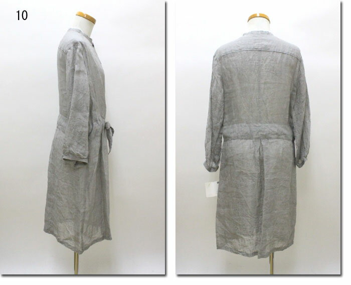 ●ina　【イナ】　後ギャザー共ベルト付コート　172140