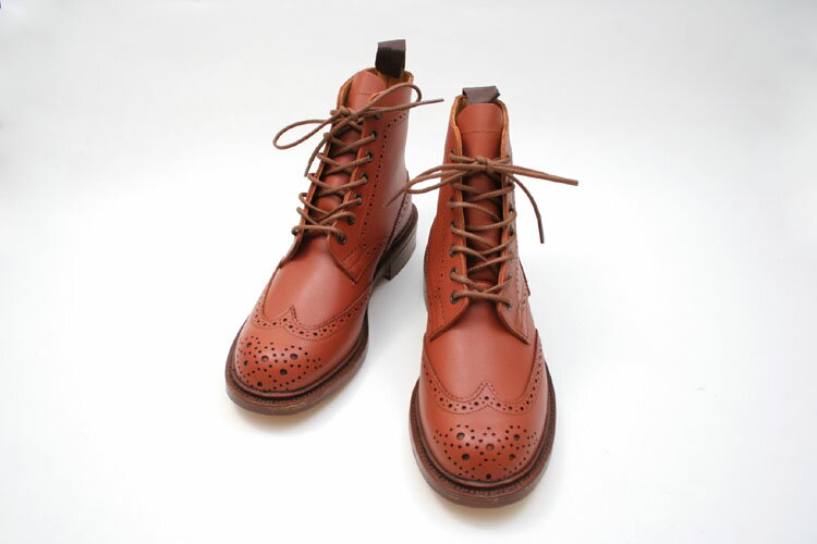 ●Tricker's　【トリッカーズ】　ウイングチップカントリーブーツ　モールトン　L2508