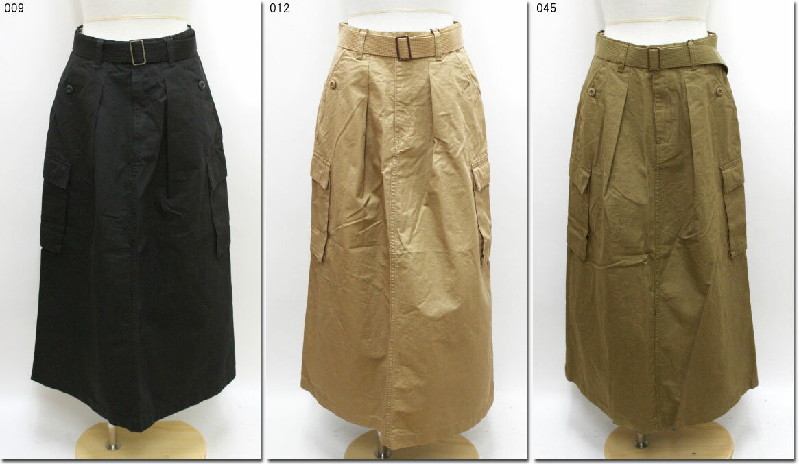 ●RNA【アールエヌエー】　リップストップミリタリースカート　G-0954