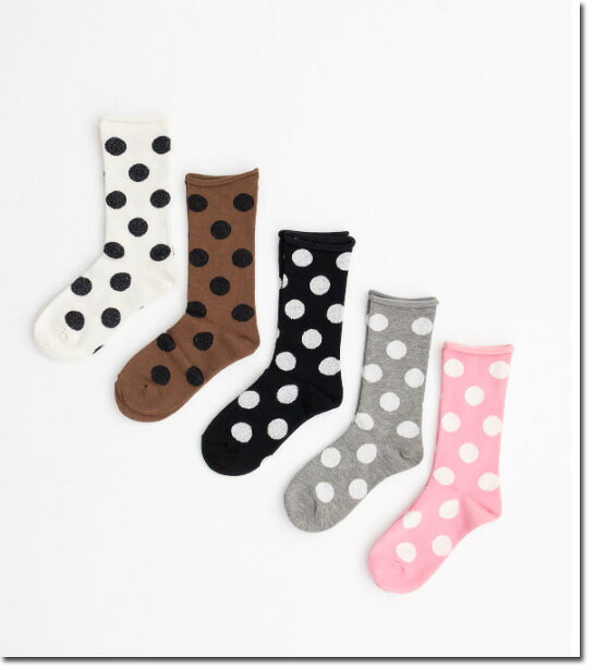 Rakuten - ●ptit　【プリット】　ドットソックス　靴下　P01663