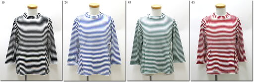 ●Rag sista. 【ラグシスタ】ポンチボーダーペプラムTEE RS-65114 ●Rag sista. 【ラグシスタ】ポンチボーダーペプラムTEE RS-65114