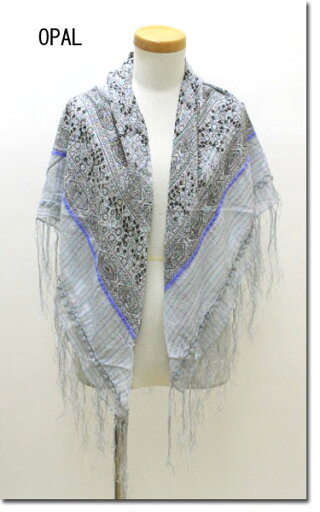 ●ALEXIA 【アレクシア】 ST TROPEZ OPAL 三角ストール 5800293 ●ALEXIA 【アレクシア】 ST TROPEZ OPAL 三角ストール 5800293