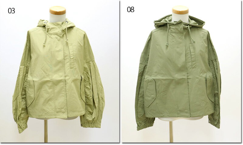 ●ZAMPA　　ナイロンタッサー　ショートパーカージャケット　32-0134