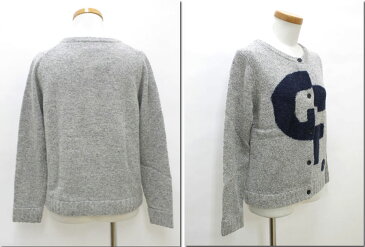 ●mao made 【マオメイド】 インターシュクルーネックカーディガン 431154