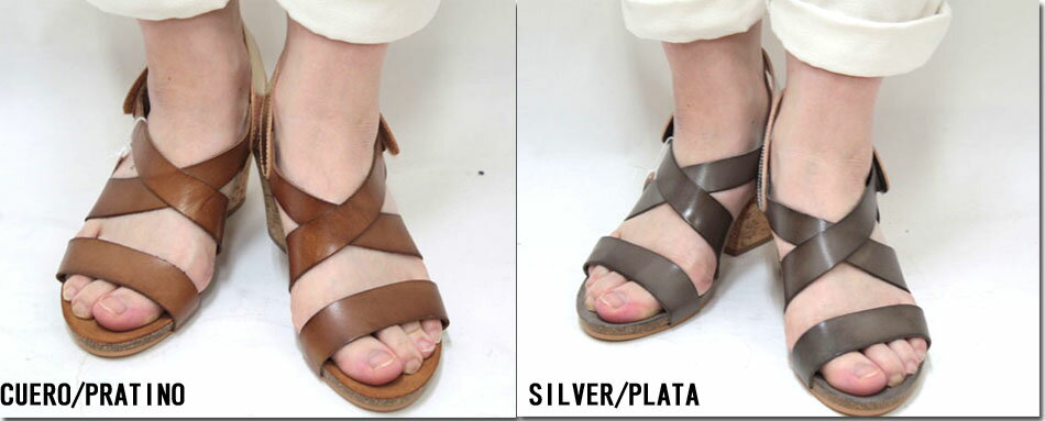 ●al.バックストラップレザーサン...