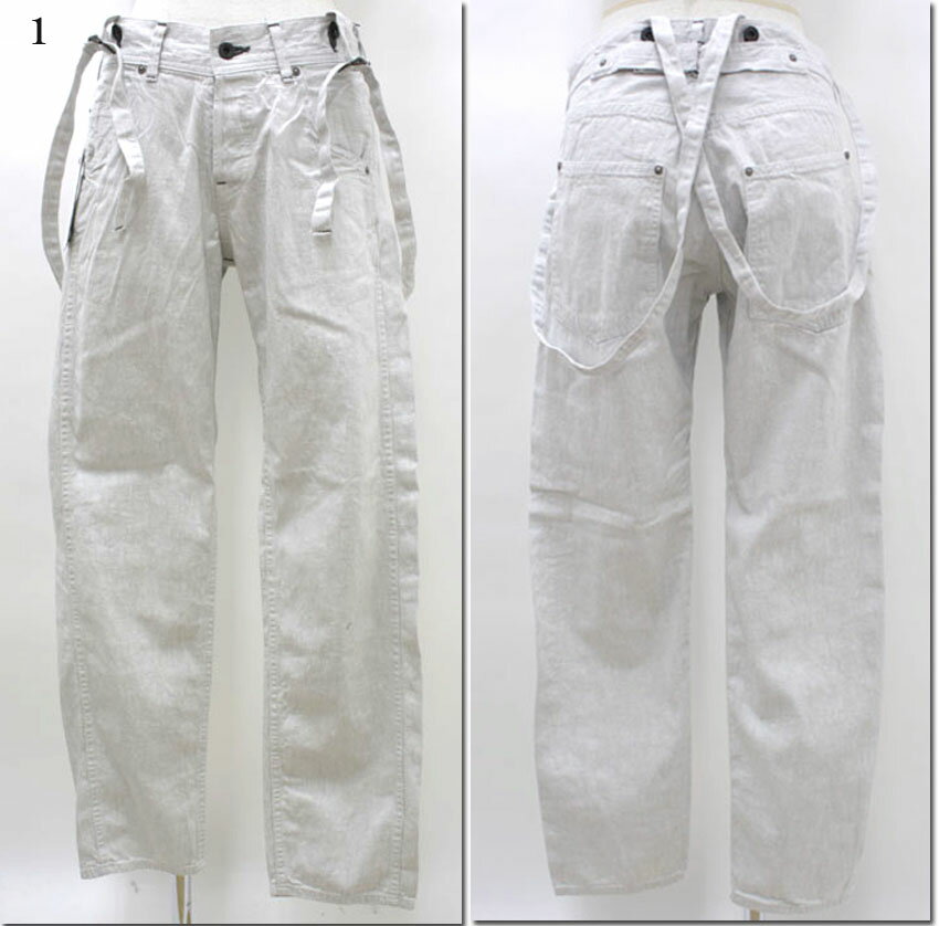 Straight Jeans - ●JOHN　BULL　【ジョンブル】　　サスペンダーワークパンツ　　AP235