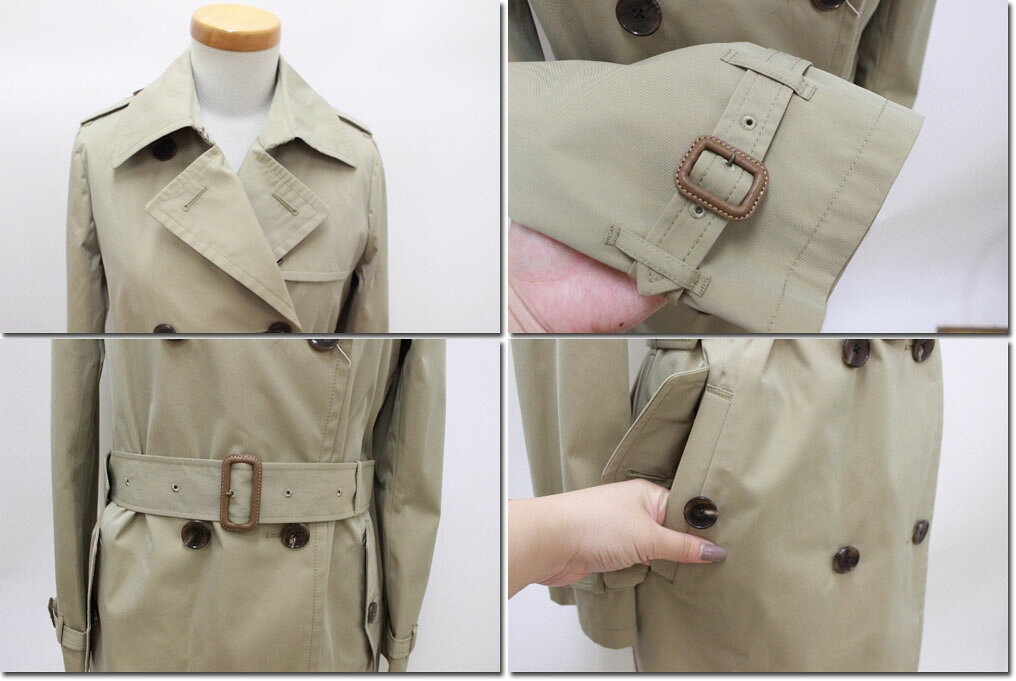 『 除外品』TOMORROWLAND collection トゥモローランドコレクション バーバリーツイルトレンチコート 13 cansass-10023004 CANSASS jeans サンプル画像3
