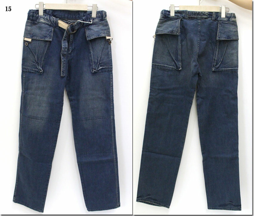 ●JOHNBULL【ジョンブル】デニムマリンカーゴパンツ　21C06