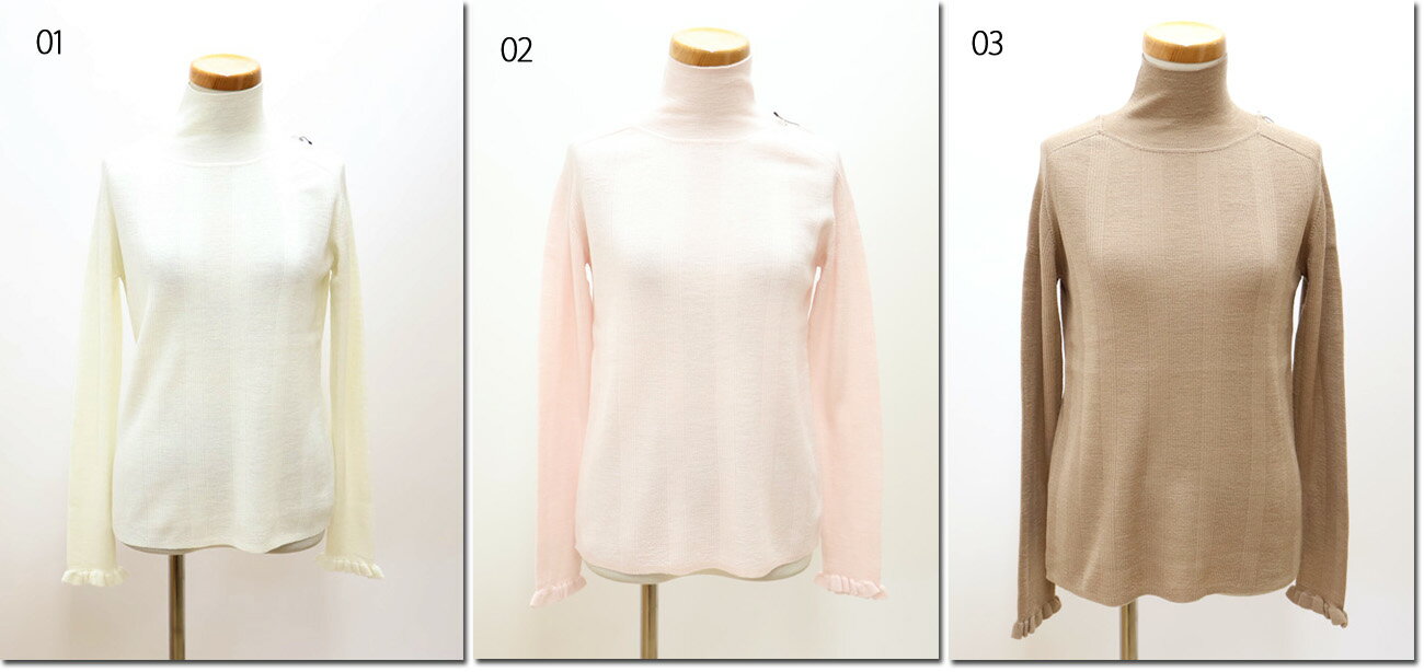 Rakuten - ●Hands　of　creation　【ハンズオブクリエイションプラス】　EXTRA FINE MERINO　ランダムリブタートルプルオーバー　1450723