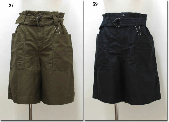 ●MACPHEEベルテッドハーフパ...