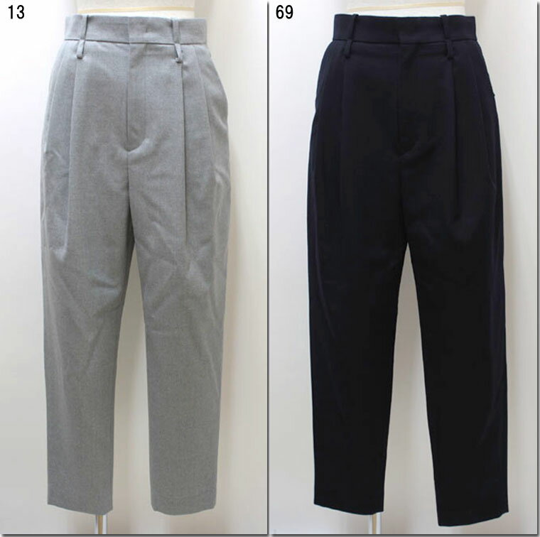 ●MACPHEE　【マカフィー】　タックテーパードパンツ　12-04-55-04302-HN