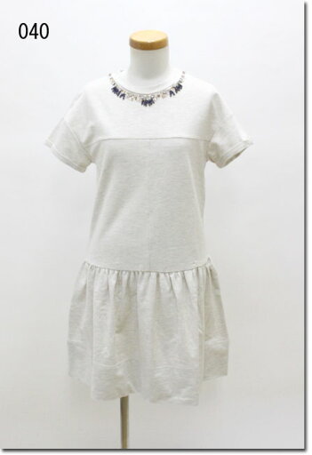 ●anana 【アナナ】 ビジュー付きクルーネックチュニック 967-55201 ●anana 【アナナ】 ビジュー付きクルーネックチュニック 967-55201