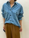 ●Le Ciel de Harriss 【ル シェル ド ハリス】 BIG WORK SHIRT ビッグワークシャツ ストレッチコーデュロイ BS212-08012