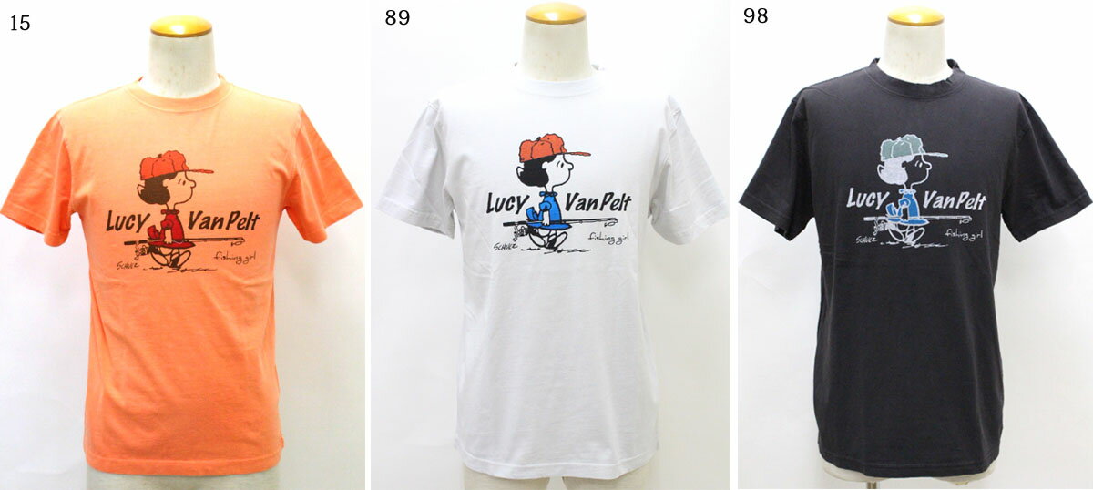 ●LUMBER　ルーシー　プリントTシャツ　釣り　フィッシング　スヌーピー　コラボ　T-SHIRTS SNOOPY 　半袖　ユニセックス　男女兼用　221606