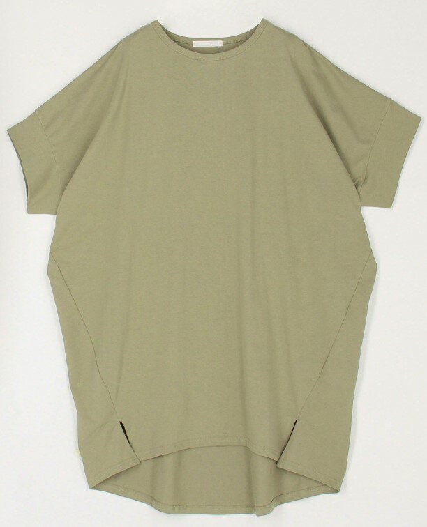 ●nicole　white【ニコルホワイト】　接触冷感　USAコットン　ワンピース　チュニック　3205-9013