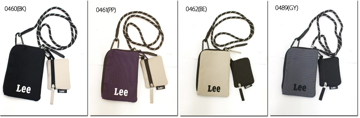 其它 - ●Lee　【リー】　2ピースネックショルダー　ポーチ　バッグ　0425929 QFUN60