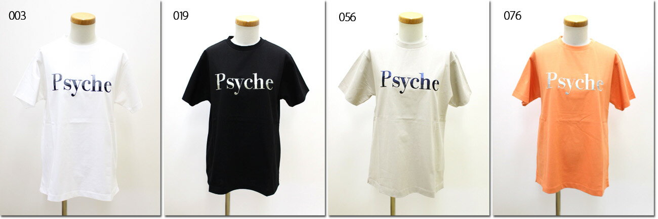 ●WORLD　WRS　【ワールド】　　刺繍ロゴTシャツ　Psyche　　le　colis　ルコリ　378-88735