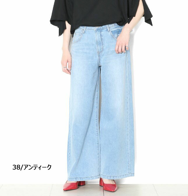 ●antgauge　【アントゲージ】　ソフトバギー　デニムパンツ　ジーンズ　C2062