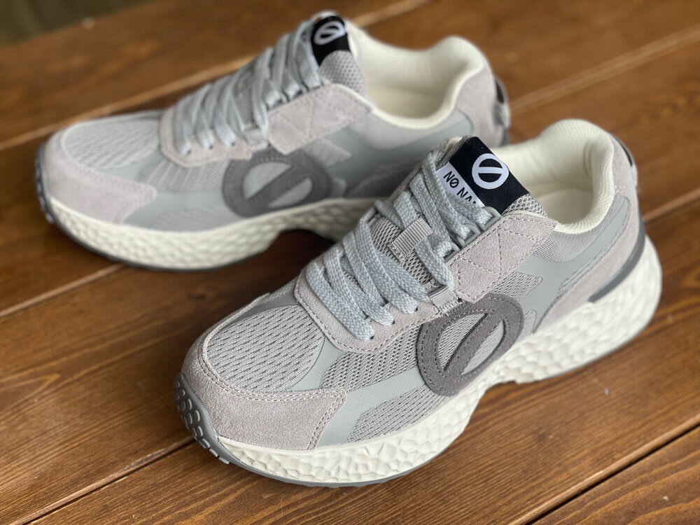 メッシュスニーカー グレー