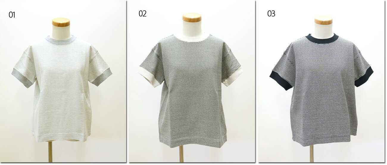 ●Hands　of　creation　【ハンズオブクリエイション】　スウェーデンカノコ盲縞　シンプルT　　1530854