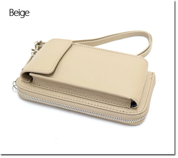 M - ●frou frou BAGS　【フルフル】　スマホショルダーウォレット　スマフォケース　財布　一体型　Kate Phone　AC0052