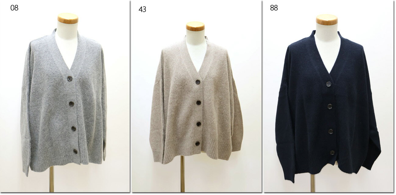 Rakuten - ●vingtrois　【バントロア】　FOX混BOXシルエットカーディガン　926-14120