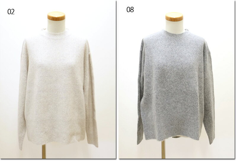 Rakuten - ●vingtrois　【バントロア】　FOX混バックスリット　ニット　926-14122