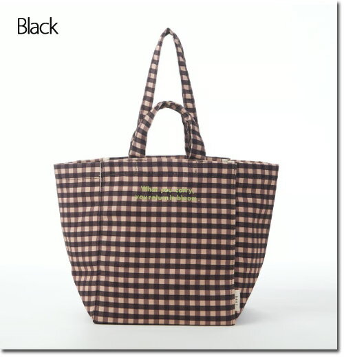 ●beej　【ビージ】GinghamCheckTotebag　ギンガムチェックトートバッグ　43-BAG-IT003
