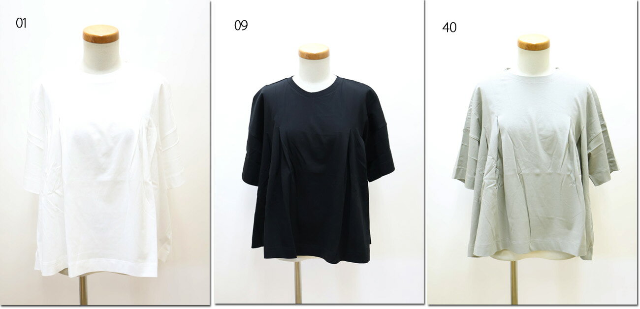 乐天商城 - ●vingtrois　【バントロア】　ドライタッチチュニックTシャツ　半袖　980-25118