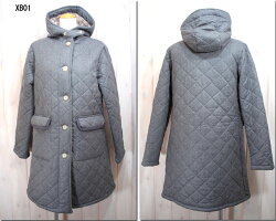 ●MACKINTOSH　【マッキントッシュ】　裏ボアウールキルトコート　グランジ　★2012A/W　(22323035)　L/GRANGE