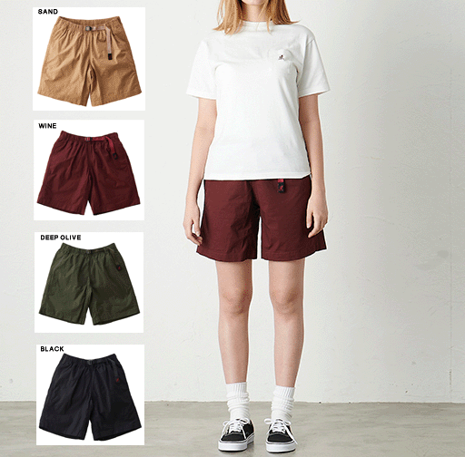 ●GRAMiCCi　【グラミチ】WATHER　WOMEN'S　G-SHORTS　ウィメンズ　定番　レディース　女性　クライミング　ショートパンツ　ウェザージーショーツ　GLP-20S022