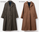 ●HARRISS　　TAILORED COLLAR LONG COAT　テーラードカラーロングコート　FC202-52005