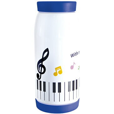 Piano line 真空ステンレスボトル360ml カラフル音符 音符 ト音記号 お取り寄せ商品 ピアノ発表会 記念品 音楽雑貨 ねこ雑貨 バレエ雑貨 記念品に最適 音楽会粗品